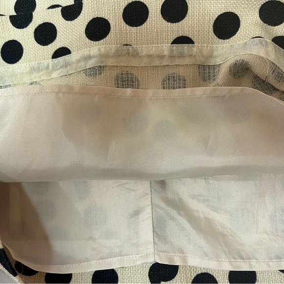 J. Crew Polka Dot Short Sleeve Shift Mini - Midi Dress - Picture 13 of 14